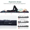 Utomhusdynor utomhus sovande kudde camping Uppblåsbar madrass Ultralight Air Cushion Travel Mat Folding Bed Inget nackstöd för resevandring 230404