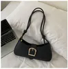 Evening Bags Women Luxury Vegan Leather Underarm Bag Ladies Stylish Hobo Shoulder Designer Handbag Clutch Purse