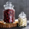 Garrafas de armazenamento Jars vidro selado com tampas alimentos mel picles home cozinha pequena recipiente decoração 230404