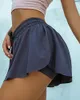 Outdoor Shorts Damen Sexy Tennis Röcke Jogging Sport Yoga Shorts Rock Badminton Rock Anti Exposure Fitness Hohe Taille Gym Double Shorts 230404