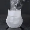 Kieliszki do wina Nordycka podwójna warstwy przeciwdziałające wiszące ucha kubek kubek domowy Izolowany kubek do mleka w wysokiej temperaturze szklane szklane herbatę filiżanki herbaty