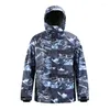 Ski -jassen smn heren winter slijtage ijs sneeuwpak jassen snowboardende kleding waterdicht katoen warme kostuums ski en riembroek mannelijk