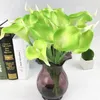 Dekorativa blommor kransar 10st högkvalitativa konstgjorda calla lily för diy brud bröllop bouquet centerpieces hem dekorekorativ