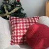 Red Christmas Pillow Case Cover na Festiwal Świąteczny Nowy Rok 1224669