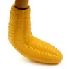 Massaggiatore giocattolo del sesso Vibratore di mais con sensazione di dildo reale in silicone per donna Forte stimolazione del punto G Massaggio Giocattoli erotici Prodotto