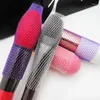 Make-up Pinsel Sdotter 10PCS Mesh Protektoren Abdeckung Schönheit Elastische Schutznetz Kosmetische Werkzeug Kits Pinsel Stift Co