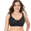 Nieuwe Voorsluiting Beha Rugondersteuning Houding Bh Voor Vrouwen Plus Size Ondergoed Zwart Wit Beige 34-40 B C D DD Y200415330v