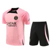 2023 2024 Maillot Paris Mbappe Tracksuit Futebol Jerseys Camisa de Treinamento Homens e Crianças 23 24 Futebol Tracksuit Jersey Shorts Kit Survetement Foot Camisetas Futbol