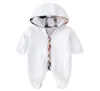 NOWOŚĆ Baby Rompers Spring Autumn Baby Boy Ubranie bawełniane z kapturem romper nowonarodzony dziewczynki dla dzieci niemowlę Joksu Ubranie 012M6135192