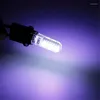 10pcs T10 SMD 6leds LED Car Interior Bulbs Light Parking Width Lamps DC12V Silica Shell W5W Turn Signal White/Yellow