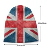 Berets Retro Vintage Classic Style United Kingdom Flag Unisex Men Women Beanies Cycling Hedging Cap Double Layer Fabric Caps Bonnet Hat