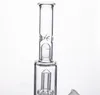 Szklana rura wodna 10.6 "Bezpłatna szklana miska bong kolory Dab Rig olejne Hookah mocno recyklingowa zlewka podstawa Banger Perc 982