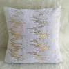 Plush Christmas Pillow Case Cover Sequin Embroidery Pillow Cover Cross Border Hotel Pillow Sofa Cushion Without Core 1224672