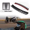 Caschi da moto 6 colori Retro Biker Motocross Mohawk Casco Mohawk Spikes Sticker