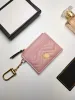 箱のあるluxurysウォレットマーモントキーウォレット本物の革のコイン財布オリジナルカードホルダーギフト女性メンズデザイナーカードホルダーチェーン財布キーポーチオーガナイザー