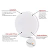 Ceiling Lights Square/Round LED Panel Light Ultra Thin 18W 24W 36W 48W 85-265V Lamp Mounted Modern Down Lighting For Home