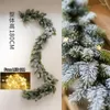 Flores decorativas de Natal pendurado em videiras falsas Decorações artificiais de folhagem floral decoração Hoja Decor Plantas