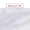 منصات تغيير تغطي ورقة سرير مقاوم للماء البول تغيير القطن الحصير القابل لإعادة الاستخدام.
