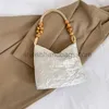 Shoulder Bags Handbags Vintage Women's Shoulder Bag Retro Beaded Ladies Underarm Bags Soft New Female Handbag Casual Tote Bag Pursestylishhandbagsstore