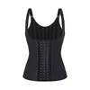 Women's Shapers Plus Size XS -6XL Adjustable Waist Trainer 25 Steel Boned Slimming Corset Workout Girdle Vest Latex Women Body Shaper