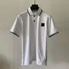 Designerska koszula polo luksusowe męskie bawełniane koszule polo z krótkim rękawem haft haftowy marka męska letnia męska koszula m-xxxl