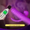 Sex Toy Massager Vibrator Toy Double Head Vibrating Tongue Slicking Clitoris Female Masturbator Anal Beaded Telescopic Dildo 18