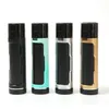 Multifunctional Colorful Plastic Smoking Preroll Horn Cone Cigarette Cases Storage Box Dry Herb Tobacco Grinder Exclusive Housing Rotatable Opening Stash Case