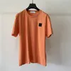 Designer Stone T Shirt Mens Luxury Cotton Polo Short Sleeve Brodery Small Label Fashion Male Shirt Golf Tees 6612ESS