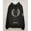 Heren Hoodies Sweatshirts Mode Klassieke Ch Rits Dames Mannen Losse Trui Met Capuchon Designer Hoefijzer Sanskriet Hoodie Sweaterc Ess