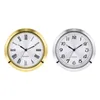 Duvar Saatleri Mini Saat Ekleme Uygun Dayanıklı Minyatür Beyaz Yüz