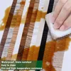 Fönsterklistermärken funlife självhäftande trä stil vägg för kök bar möbler renovering film tapeter olje vattentät 20 300 cm