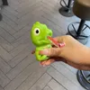 Grenouille qui sort la langue pincement jouets de décompression petit dinosaure grand oeil grenouille pincement ressort jouets pour réduire le stress jouets d'anxiété pour les enfants