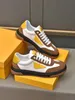 Beroemde Merken Lage Casual Schoenen Flow Heren Sneakers Skateboard Wandelen Leer Wandelen Ademende Trainers Comfort Levensstijl Schoeisel 38-45 Originele doos