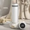 Boîte-cadeau d'affaires haut de gamme Drinkware tasse isolée en acier inoxydable intelligente pour la tasse en acier inoxydable cadeau haut de gamme pour hommes