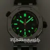 IPF ip15720 Diver A4308 Montre automatique pour homme Boîtier en acier inoxydable de 42 mm Cadran texturé vert Marqueurs de bâton Bracelet en caoutchouc 2023 Super Edition Eternity Montres de sport