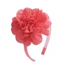 Accessori per capelli 1 pz Fasce per fiori solidi per ragazze Fasce per capelli fatte a mano Cerchio Copricapo Fasce per bambini per bambini all'ingrosso