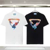 NOVA camiseta masculina de grife estampada moda masculina camisetas de algodão de alta qualidade camisetas casuais manga curta luxo hip hop streetwear camisetas