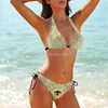 Kobiety stroju kąpielowego Fontanna-drzewo życia bikini letnie zestaw Kobiet Kąpiel Kąwicz