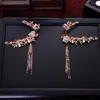 Hair Clips Chinese Style Dragon And Phoenix Tiara Antique Ornament Set Atmospheric Jewelry Brides Accessories