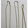 10K 14K 18K Pure Solid Gold Rope Chains (1 mm till 12 mm) Snabbtillfart i USA + Kanada (16 "18" 20 "22" 24 ")