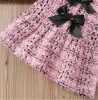 Hotsell Autumn Winter Kids Girls Girls Sets Designer Girl Baby Bowknot Tops Pants 2ace Suit Buil