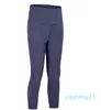 Lu Yoga Pant Lemon Algg Leggings Femgings Pantalons Alignez les leggings de gym