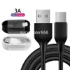 タイプC USB-CマイクロUSBケーブル1M 3FT 3A OD3.6 Samsung Galaxy S8 S9 S10 S20 HTC LG S1用クイック充電ケーブルワイヤー