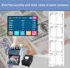 Recibo de impressora POS térmica para BC-55 BC-40 BCS-160 Bill Mixed Money Counter Rs232 Interface