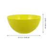 Bowls 10 Pcs Noodle Bowl Reusable Plastic Suits Kids Salad Cutlery Set Safe Toddler