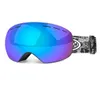 Skibrille Outdoor-Sport Snowboard Wandern Doppelschichten UV400 Antifog große Skimaske Brille Skifahren Männer Frauen Schnee Snowboard gogg6428848