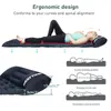 Matelas d'extérieur Matelas de couchage d'extérieur pour camping Matelas gonflable à pompe intégrée avec oreillers Tapis d'air ultraléger pour voyage, randonnée, sac à dos 230404