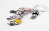 Anime X Keychain Gon Killua Zoldyck Kurapika Hisoka Metal Figurer Keyrings för kvinnor och män Fashion Car Key Chain9093070