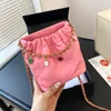 Designer Bag Mini Hobo Tote Gemstone Little Fortune Pouch Söt Chanelace Diamond Lattice Crossbody Purse
