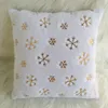 Plush Christmas Pillow Case Cover Sequin Embroidery Pillow Cover Cross Border Hotel Pillow Sofa Cushion Without Core 1224672